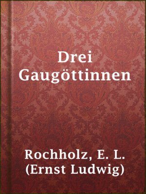 cover image of Drei Gaugöttinnen